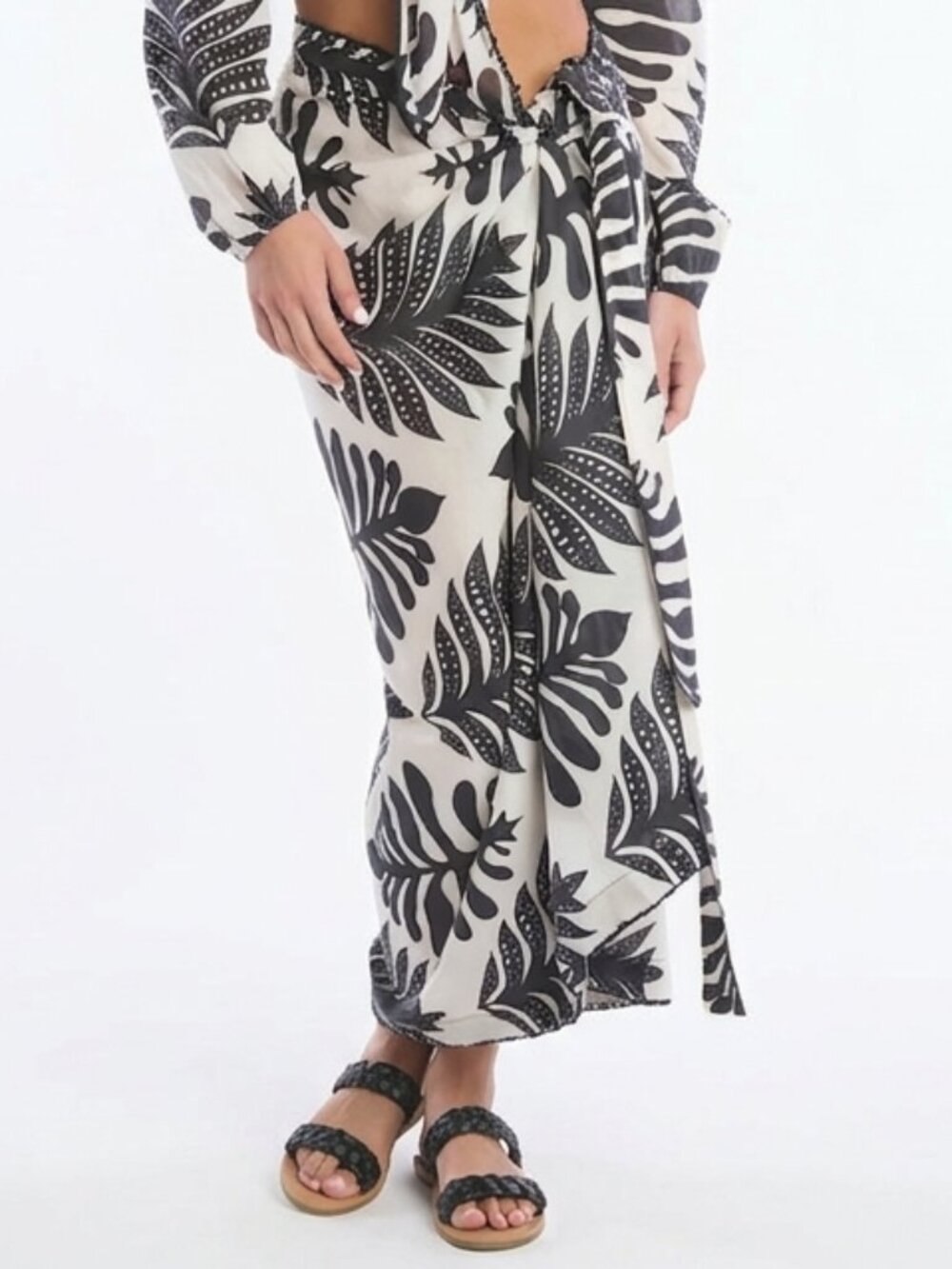 Allison New York Beaded Sarong O/S NWT